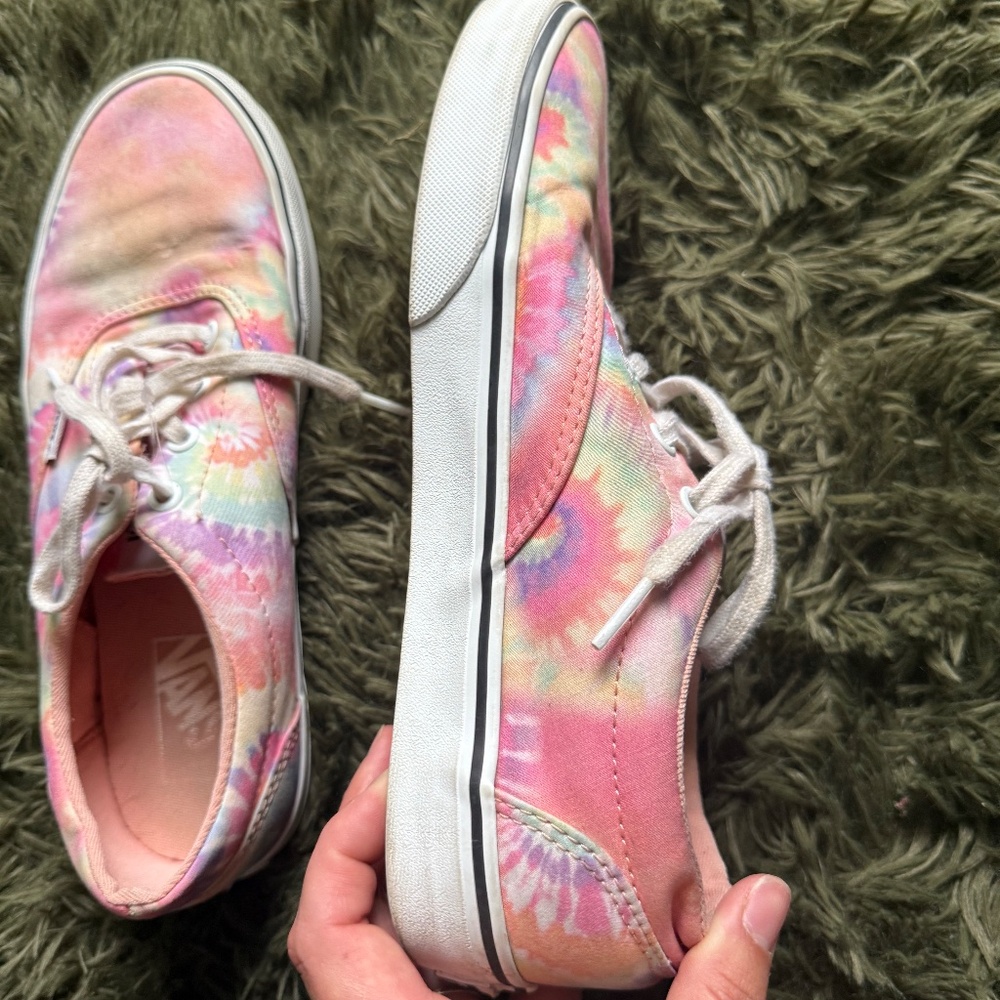 Tie Dye VANS Sneakers Women's size 9 - Picture 4 of 8